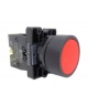 Pulsador Rojo RF.P9XPN52011+ CONTACTO RF.NC Plastico con retorno GE