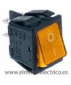 PULSADOR AMBAR 30x22mm 230 V RF. V-1835