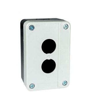 CAJA 2 ELEMENTOS GRIS VACIA