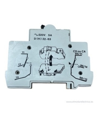 CONTACTO AUXILIAR 220V-5A D(H) 32-63