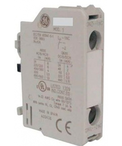 CONTACTO AUXILIAR GE BCLF01 GE 1-2 NC GENERAL ELECTRIC.