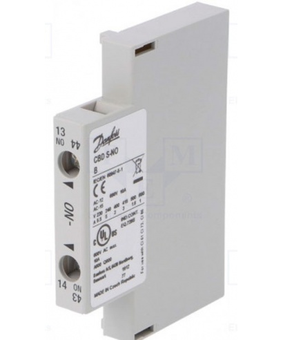 CONTACTO AUXILIAR DANFOSS CBD S-NO 037H3067.