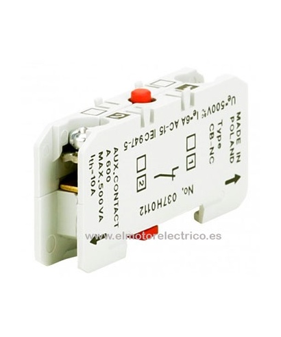 CONTACTO AUXILIAR DANFOSS CB-NC 037H0112.