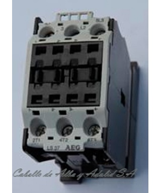 CONTACTOR 50 AMP. 220 V LS37 AEG.