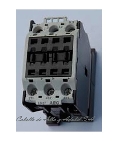 CONTACTOR 50 AMP. 220 V LS37 AEG.