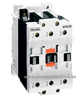 CONTACTOR 50 AMP. 220 V 25KW 11 BF50 00 230 5060 LOVATO.