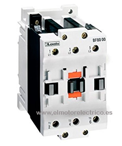CONTACTOR 50 AMP. 220 V 25KW 11 BF50 00 230 5060 LOVATO.