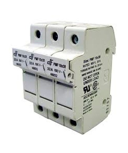 PORTAFUSIBLE PMF10X38 3P 32A 690V