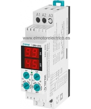 RELE CICLICO DE TIEMPO CON 2 DISPLAYS MULTIFUNCION DRV-09D
230 VAC