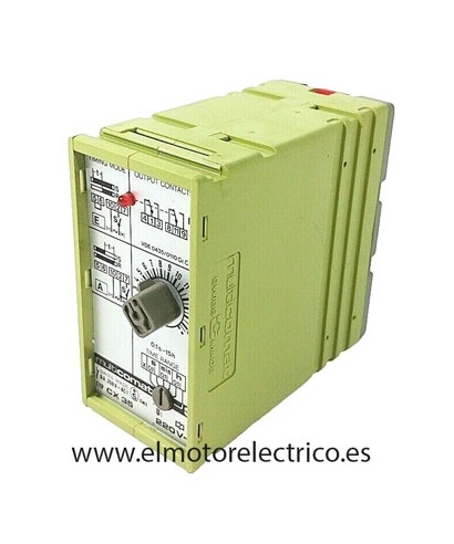 RELE TEMPORIZADOR CX35/UFK MULTICOMAT 24-48V 6A.250V AC1
01S-15H