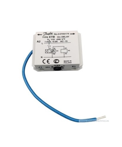 TEMPORIZADOR 047H0174 DANFOSS TIPO ETB