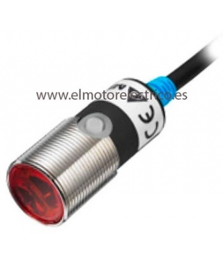 SENSOR FOTOELECTRICO DE BARRERA DELTA CON REFLECTOR PS-ML4-US22  12-24V ALCANCE MAXIMO  4.2MTS  CABLE 2MTS