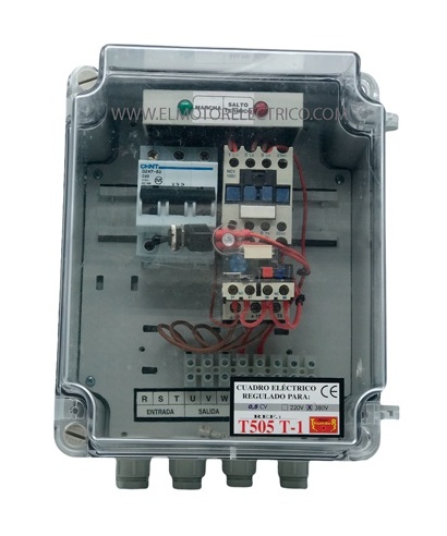 CUADRO PROTECCION TRIF.380V.7.5HP