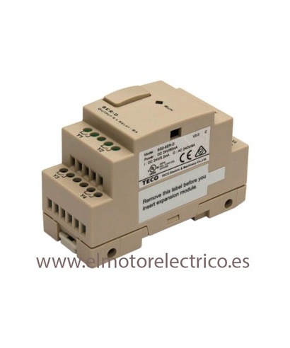 AUTOMATA TECO SG2-8ER-24A 4 ENTRADAS DE CC,4 SALIDAS DE RELE
MODULO DE EXPANSION 