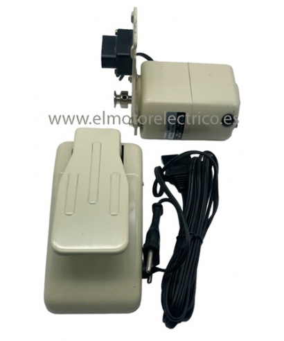 MOTOR CON PEDAL PARA MAQUINA DE COSER 220V