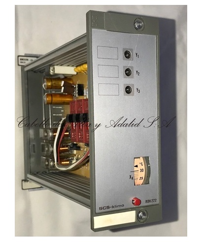 REGULADOR TEMPERATURA RDK222 STAEFA CONTROL SYSTEM CON BASE INCLUIDA ALIMENTACION 24V 50HZ