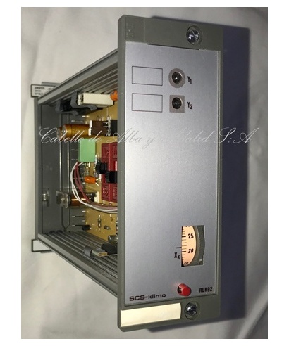 REGULADOR TEMPERATURA RDK92 STAEFA CONTROL SYSTEM CON BASE INCLUIDA ALIMENTACION 24V 50HZ