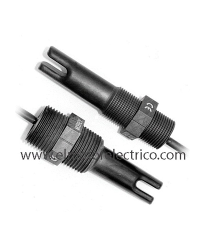 DETECTOR NIVEL DE LIQUIDOS ULTRASONIDO DIAMETRO DE ROSCA 33mm LARGO TOTAL 13mm CABLE 3mt