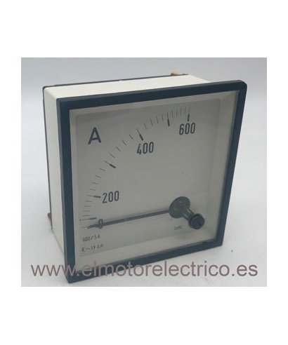 AMPERIMETRO ANALOGICO 0-600 A 10X10