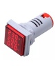VOLTIMETRO, AMPERIMETRO , FRECUENCIMETRO  DIGITAL AD101-22VAHZS-R AC50-500V 0-100A ROJO
PANTALLA CUADRADA