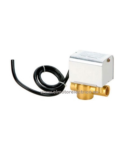 VALVULA 3 VIAS MOTORIZADA 4793 05 3/4" CON CABLE 5 HILOS GENEBRE