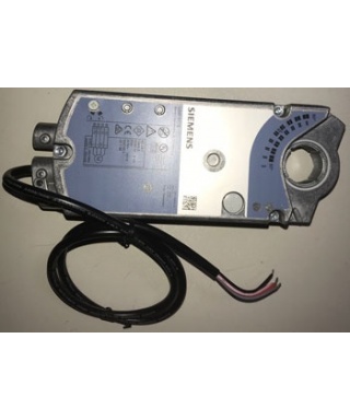 ACTUADOR DE COMPUERTA GCA166.1E SIEMENS 24V SEÑAL POSICIONAMIENTO 0.10VCC PA18NM APERTURA CON MOTOR 90S CIERRE CON RESORTE 15S, 