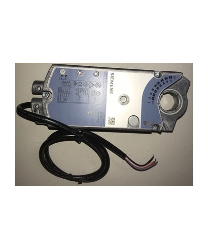 ACTUADOR DE COMPUERTA GCA166.1E SIEMENS 24V SEÑAL POSICIONAMIENTO 0.10VCC PA18NM APERTURA CON MOTOR 90S CIERRE CON RESORTE 15S, 