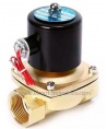 VALVULA SOLENOIDE 1" ELECTRICA 220V 80 ºC DE 0-10KG ORIFICIO 25
