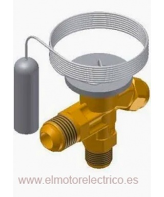 VALVULA EXPANSION SIN COMPENSADOR DANFOSS TN2 068Z3346 PARA 134A ROSCAR 3/8 -1/2- 1/4