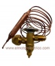 VALVULA EXPANSION SIN COMPENSADOR RF22-1-40º/+10  IN 3/8 OUT 1/2 PARA TUBO DE ROSCAR  R22 3.5KW