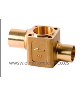 CUERPO VALVULA EXPANSION DANFOSS TE5 67B4007 ODF 1/2 5/8
RECTA A SOLDAR
