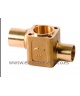 CUERPO VALVULA EXPANSION DANFOSS T55  TQ55 67G4003 EN ANGULO 1 1/8 X 1 3/8 SOLDAR
