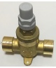 VALVULA MANIOBRA 6420/6 CASTEL 3/4 PASO RECTO CON CAPUCHON  PARA SOLDAR