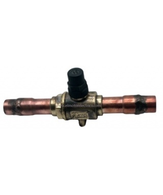 VALVULA  BOLA 6590/3 3/8" CASTEL TUBO SOLDAR RECUPERADA