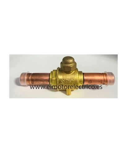 VALVULA  BOLA 6570/3 3/8" CASTEL TUBO SOLDAR SIN OBUS