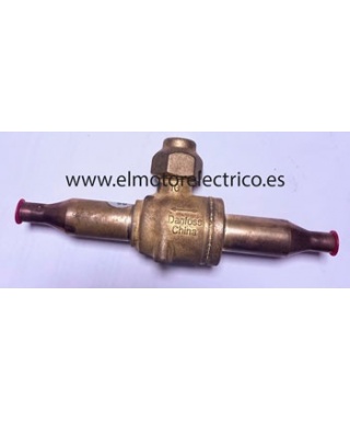VALVULA  BOLA GBC6S 009G7020 DANFOSS 1/4 ODF TUBO SOLDAR
-40/+149ºC PS/MWP-45BAR/650PSIG