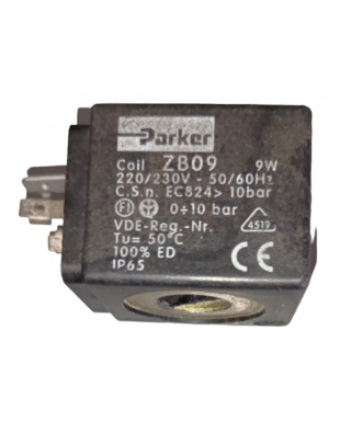 BOBINA SOLENOIDE ZB09 PARKER 230V 50/60HZ