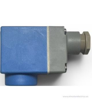 BOBINA PARA SOLENOIDE DANFOSS 018F6176 C/CONECTOR  PARA VALVULA   10W 220V 