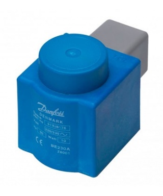 BOBINA PARA SOLENOIDE DANFOSS 018F6881 PARA VALVULA 10W 220V 