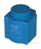 BOBINA PARA SOLENOIDE DANFOSS 018F6991 DE CORRIENTE CONTINUA SISTEMA AKV PARA VALVULA 220V 18W USADA