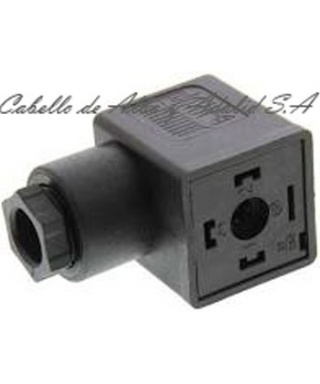 CONECTOR BOBINA VALV.SOLENOIDE AZUL