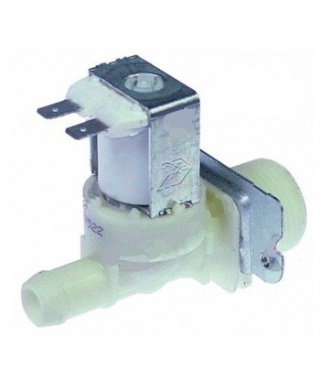 ELECTROVALVULA SIMPLE 180º  RECTA 3/4 - TUBO