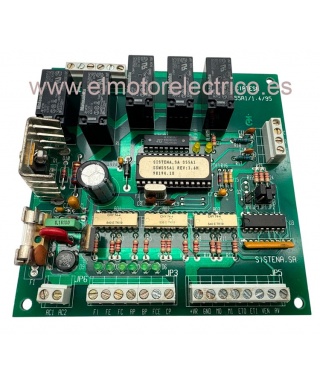 PLACA ELECTRONICA S55A1 SISTENA -CIATESA REV1.4 R 3.4 SSWS55A1 REV 3.6  98194.18 RECUPERADA

