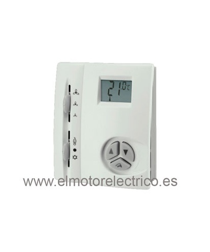 TERMOSTATO DIGITAL DE SUPERFICIE A 220V CON SELECCION DE MODO FRIO/CALOR/ PARADA RF.CR-4000 AGFRI