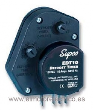 TEMPORIZADOR INTERCAMBIABLE EDT20 TIEMPO DE DESESCARCHE AJUSTABLE ELECTRONICAMENTE SUPCO