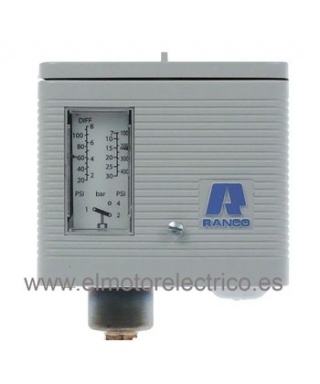 PRESOSTATO 016H6750 RANCO ALTA REARME AUTOMATICO 