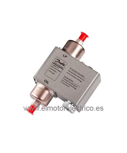PRESOSTATO DIFERENCIAL DE ACEITE MP-55 /060B017266 DANFOSS REGULACION -1 HASTA 12 BAR DIFERENCIAL 03 a 4.5 BAR