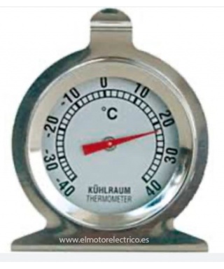 TERMOMETRO AMBIENTE ACERO INOX -40/40ºC VF698