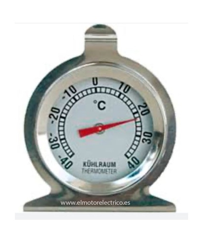 TERMOMETRO AMBIENTE ACERO INOX -40/40ºC VF698