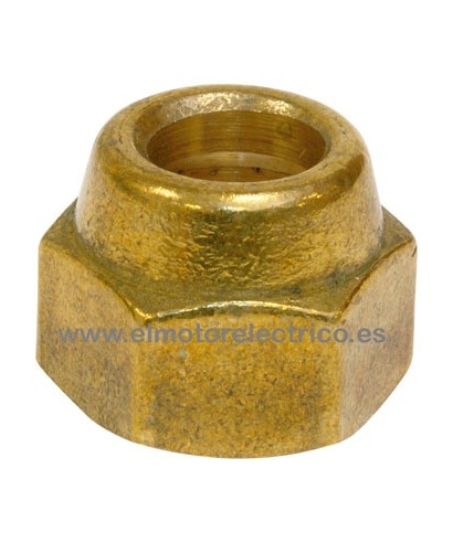 TUERCA LATON DE 1/2" SAE
